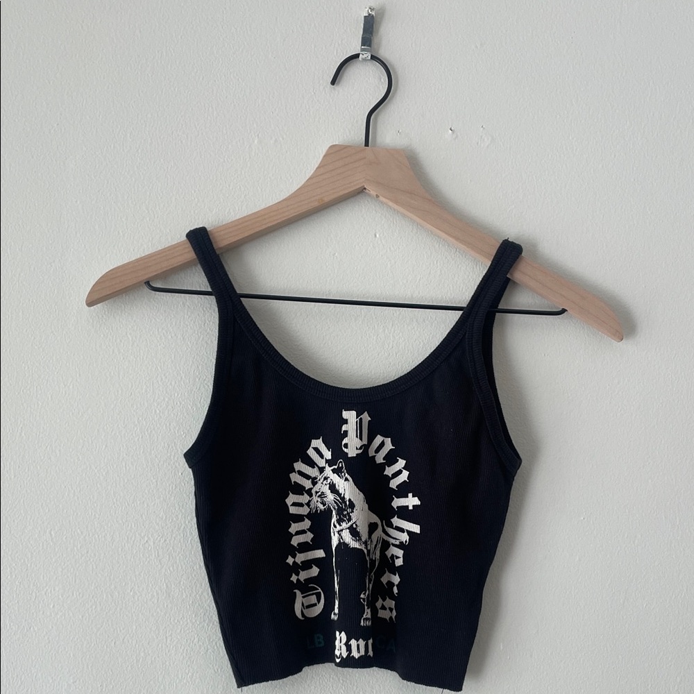RVCA x Tijuana Panthers crop top